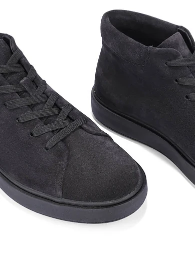 Мужские ботинки MIRATON замшевые серые - фото 5 - Miraton