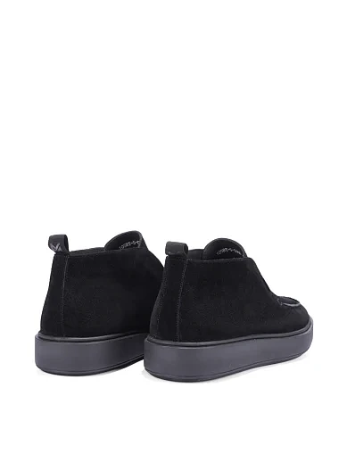 Мужские ботинки Miguel Miratez замшевые черные - фото 4 - Miraton