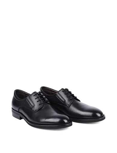 Мужские туфли Miguel Miratez кожаные черные - фото 3 - Miraton