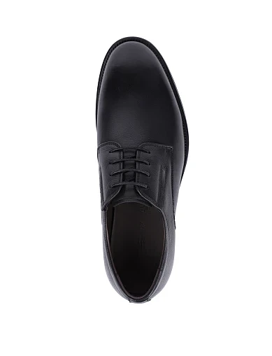 Мужские туфли Miguel Miratez кожаные черные - фото 5 - Miraton