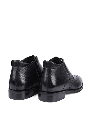 Чоловічі черевики Miguel Miratez шкіряні чорні (268X-D88-T1) - фото 4 - Miraton