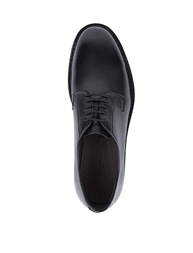 Чоловічі туфлі Miguel Miratez шкіряні чорні (703A-1-F) - фото 2 - Miraton