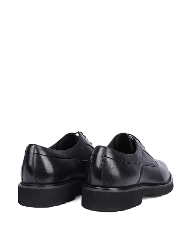 Чоловічі туфлі Miguel Miratez шкіряні чорні (718A-3-T1) - фото 4 - Miraton