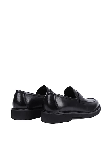 Чоловічі туфлі Miguel Miratez шкіряні чорні (718A-5-T1) - фото 4 - Miraton