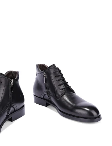 Чоловічі черевики Miguel Miratez шкіряні чорні (JH408-520-C13) - фото 2 - Miraton