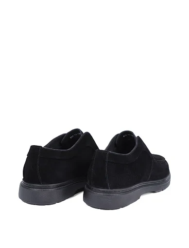 Чоловічі туфлі Miguel Miratez замшеві чорні (630A-79R-328) - фото 4 - Miraton