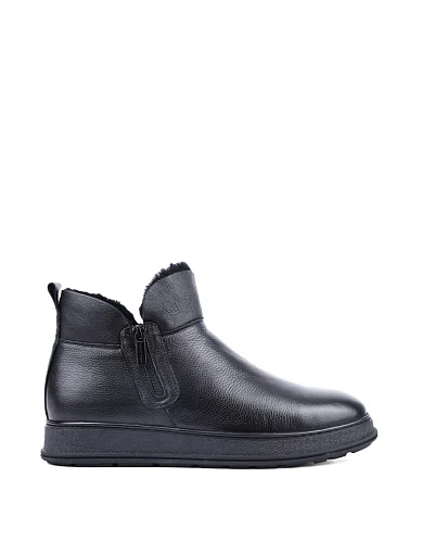 Чоловічі черевики Miguel Miratez шкіряні чорні (829X-21M-TA29M) - фото 1 - Miraton