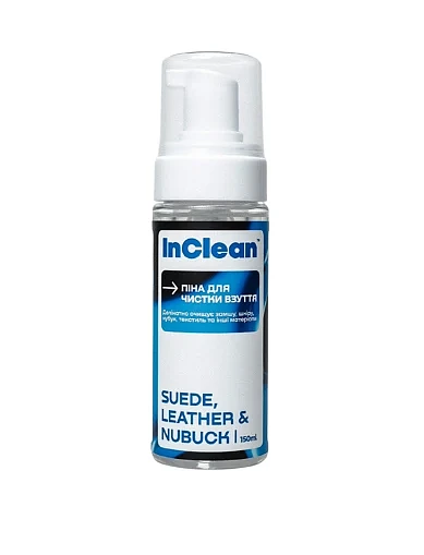 Піна для чистки взуття IN Clean, 150мл (Піна для чистки взуття inclean 150мл) - фото 1 - Miraton