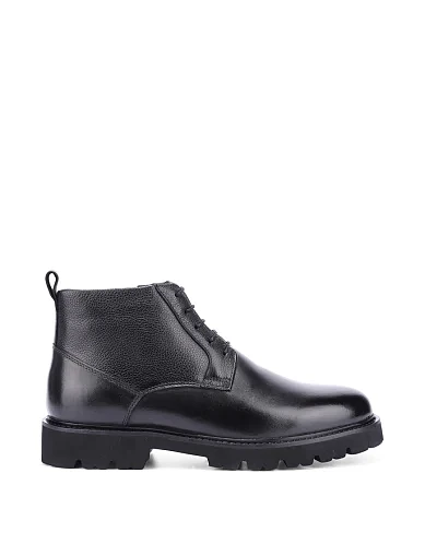 Мужские ботинки Miguel Miratez кожаные черные - фото 1 - Miraton
