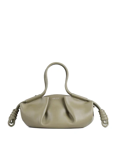 Жіноча сумка  шкіряна зелена(2300-2) - фото 1 - Miraton