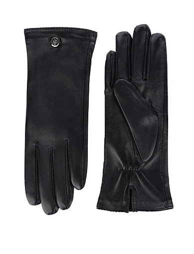 Перчатки кожаные черные - фото 1 - Miraton