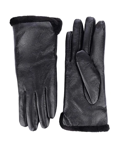 Перчатки тканевые черные - фото 1 - Miraton