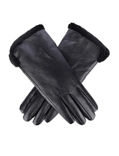 Перчатки тканевые черные - фото 2 - Miraton