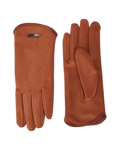 Перчатки тканевые коричневые - фото 1 - Miraton