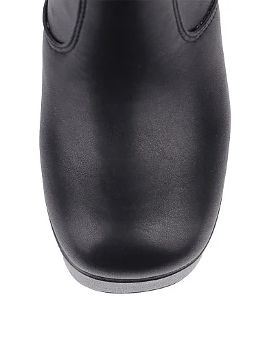 Женские ботинки WINDSOR SMITH кожаные черные - фото 4 - Miraton