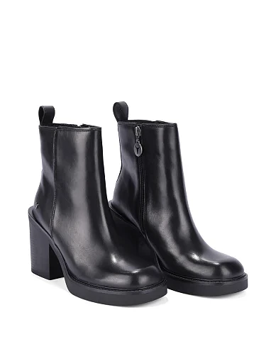 Женские ботинки WINDSOR SMITH кожаные черные - фото 3 - Miraton