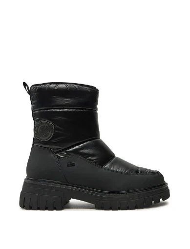 Женские ботинки кожаные черные - фото 1 - Miraton