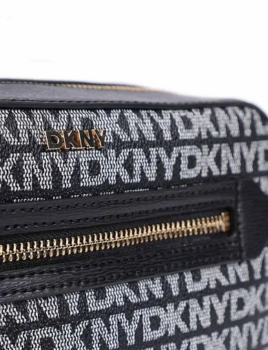 Женская сумка кросс-боди из экокожи черная - фото 4 - Miraton