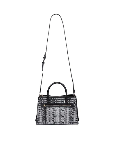 Женская сумка тоут из экокожи черная - фото 4 - Miraton