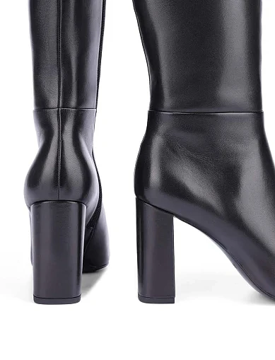 Жіночі чоботи Attizzare шкіряні чорні(MA54116-8-1) - фото 2 - Miraton