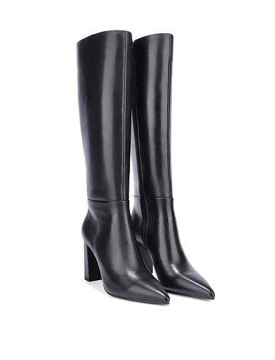 Жіночі чоботи Attizzare шкіряні чорні(MA54116-8-1) - фото 3 - Miraton