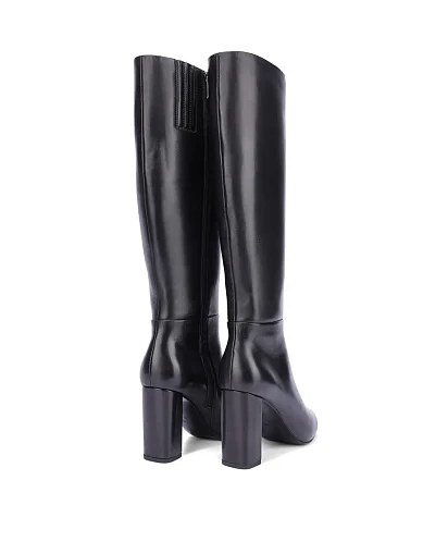 Жіночі чоботи Attizzare шкіряні чорні(MA54116-8-1) - фото 4 - Miraton