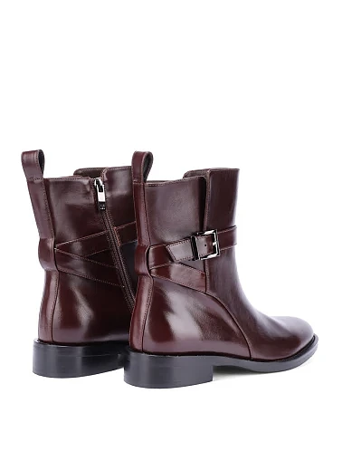 Женские ботинки MIRATON коричневые - фото 4 - Miraton