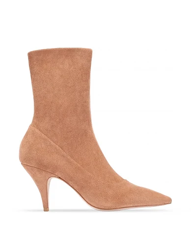 Женские ботинки JEFFREY CAMPBELL тканевые бежевые - фото 1 - Miraton