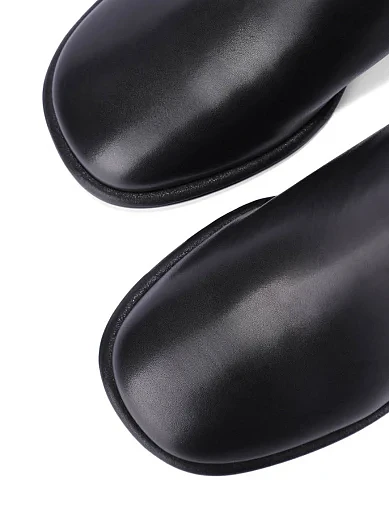 Жіночі черевики MIRATON шкіряні чорні(6118-1) - фото 5 - Miraton