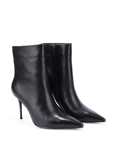 Жіночі черевики Mia May шкіряні чорні(6969-1) - фото 3 - Miraton