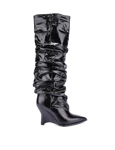 Жіночі чоботи MIRATON чорні(6975-86) - фото 1 - Miraton