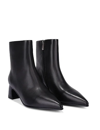 Женские ботинки Attizzare кожаные черные - фото 3 - Miraton