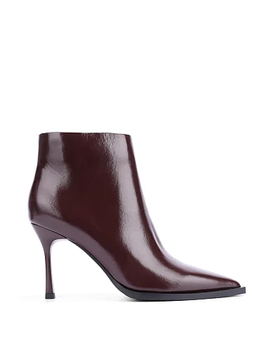 Жіночі черевики MIRATON шкіряні бордові(F690-810-1) - фото 1 - Miraton