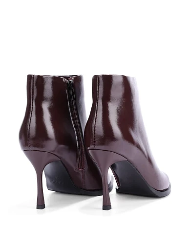 Жіночі черевики MIRATON шкіряні бордові(F690-810-1) - фото 4 - Miraton