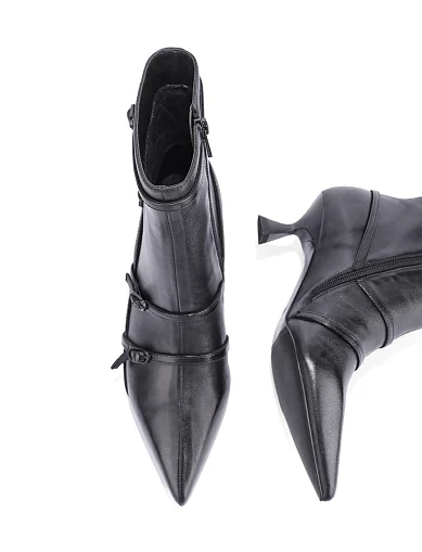 Жіночі черевики MIRATON шкіряні чорні(207-G25910-606-1) - фото 2 - Miraton