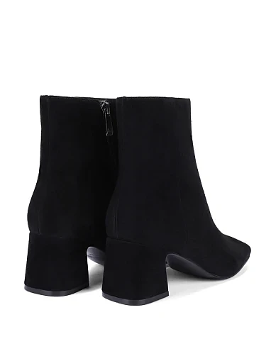 Женские ботинки Attizzare велюровые черные - фото 5 - Miraton