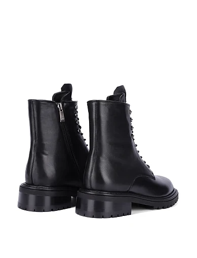 Жіночі черевики Attizzare шкіряні чорні(2451D-627-1) - фото 4 - Miraton