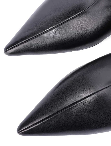 Жіночі черевики MIRATON шкіряні чорні(25119-768-1) - фото 5 - Miraton