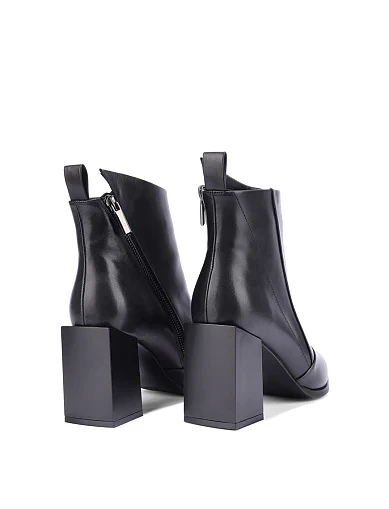 Женские ботинки Attizzare кожаные черные - фото 5 - Miraton