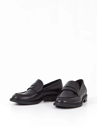 Женские туфли Vagabond кожаные черные - фото 2 - Miraton