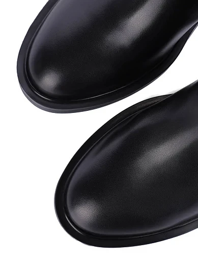 Женские сапоги Attizzare кожаные черные - фото 5 - Miraton