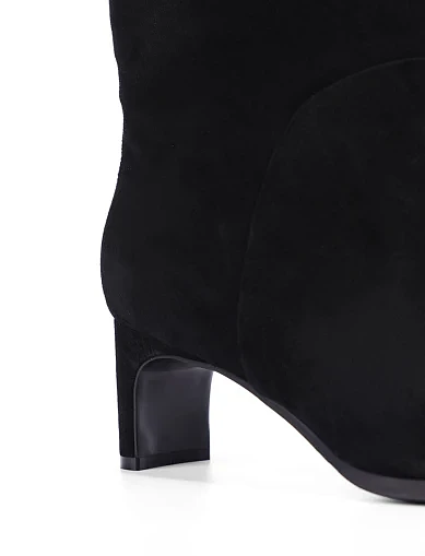Жіночі черевики MIRATON велюрові чорні(596H-0807-C49) - фото 2 - Miraton