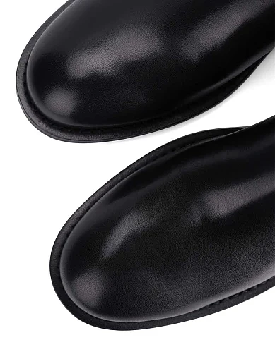 Женские сапоги Attizzare кожаные черные - фото 5 - Miraton