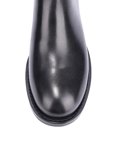 Жіночі черевики Attizzare шкіряні чорні(885X-0639-N04) - фото 5 - Miraton