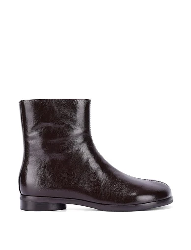 Женские ботинки MIRATON кожаные коричневые - фото 1 - Miraton