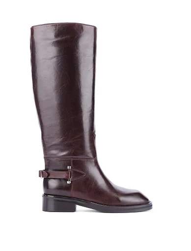 Женские сапоги MIRATON коричневые - фото 1 - Miraton