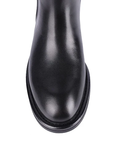 Женские сапоги Attizzare кожаные черные - фото 5 - Miraton