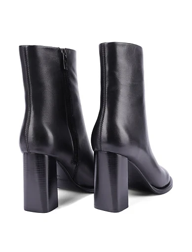 Женские ботинки MIRATON кожаные черные - фото 4 - Miraton