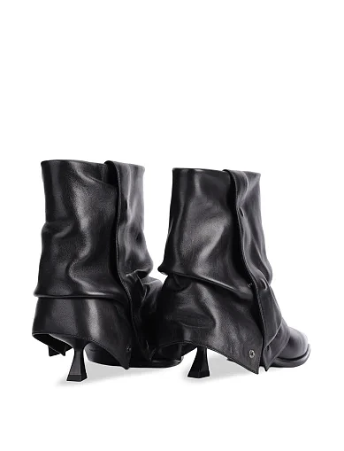 Жіночі черевики MIRATON шкіряні чорні(G025-611) - фото 5 - Miraton