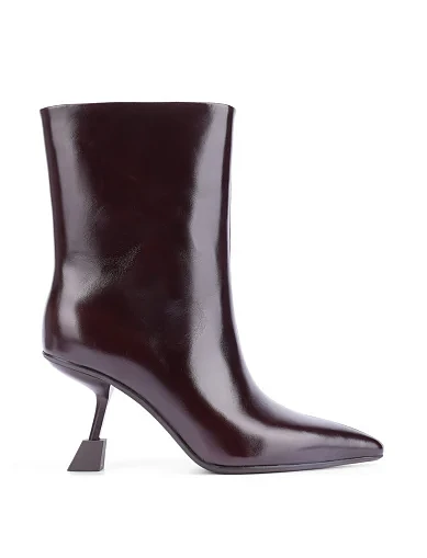 Женские ботинки MIRATON бордовые - фото 1 - Miraton